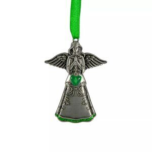 Praying Angel May Birthstone Hanging Ornament
